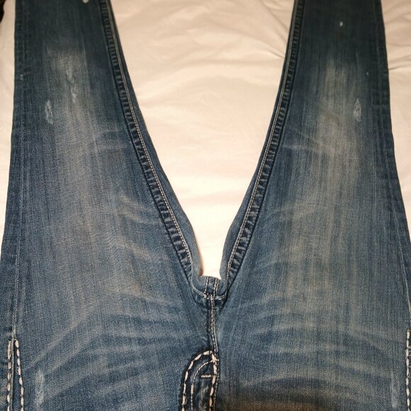 Miss Me Jeans – S 28 Skinny Distressed Jeans– Embellished Pockets - Picture 13 of 14